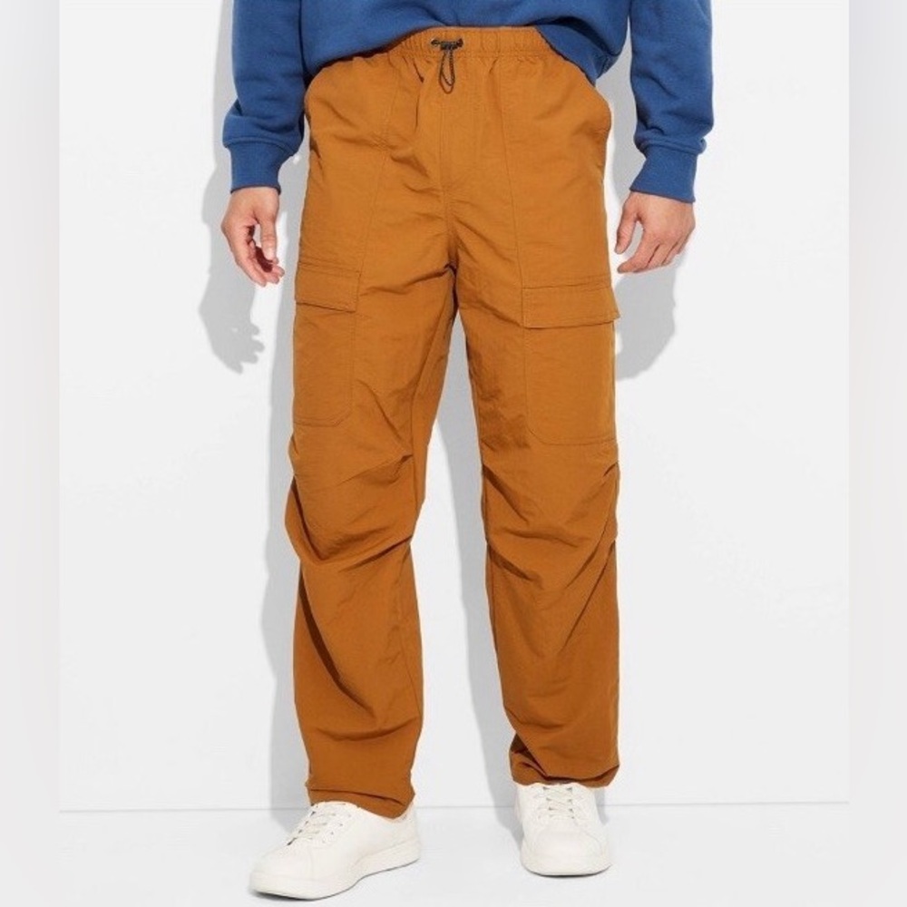 Original Use Men's Small Brown Cargo Regular Fit Ankle Length Pants NWT
